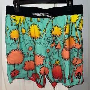 Billabong Lorax Sundays Layback Boardshorts, Size Men’s Medium